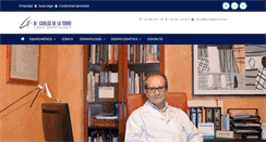 Desktop Screenshot of drcdelatorre.com