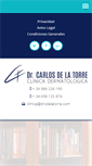 Mobile Screenshot of drcdelatorre.com
